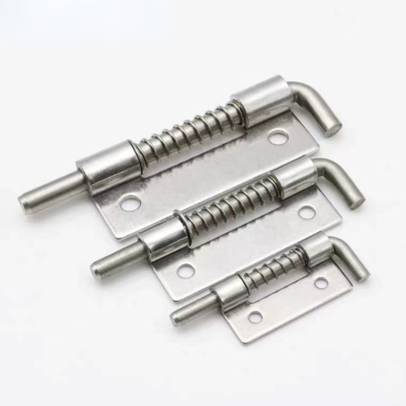 Barrel Bolt Slide - Loquet de porte long argenté en