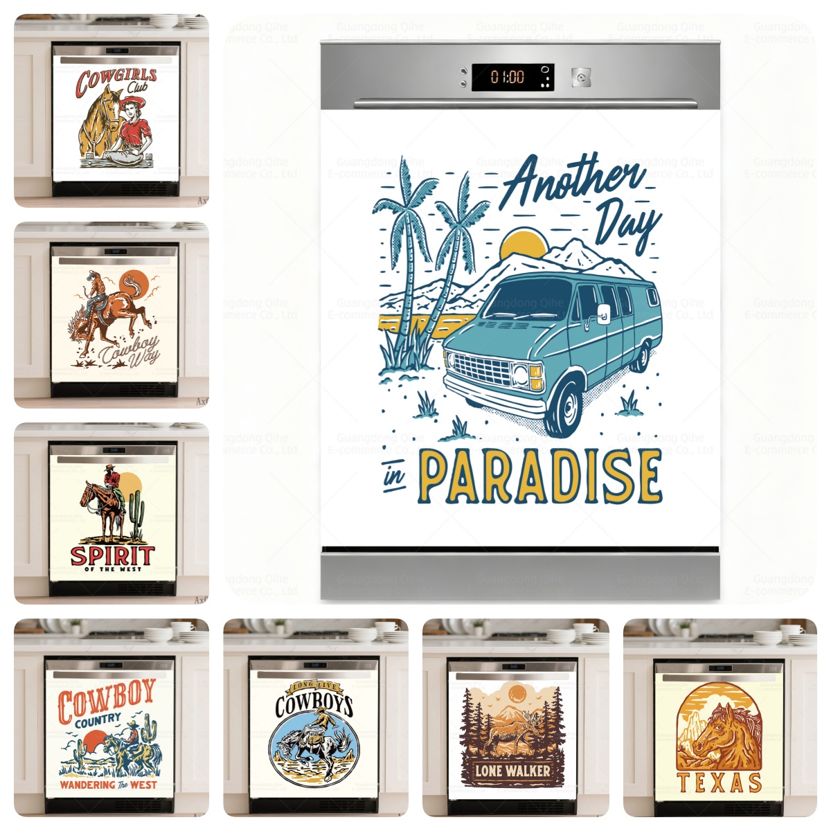 Furniture Paradise & Hardware Ghaziabad Reviews - Autocollants imperméables Western Cowboy & Paradise