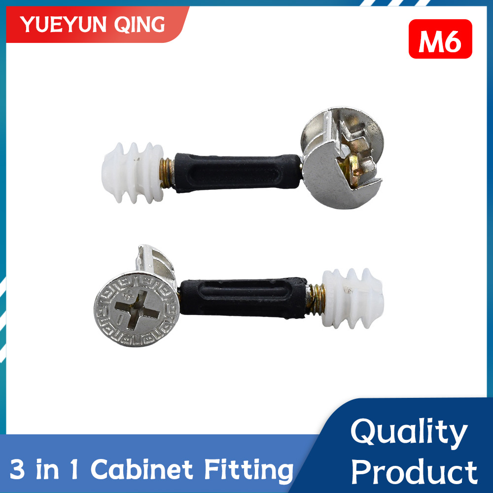 Furniture Joinery Hardware - Kit de quincaillerie 3-en-1 pour connecteurs