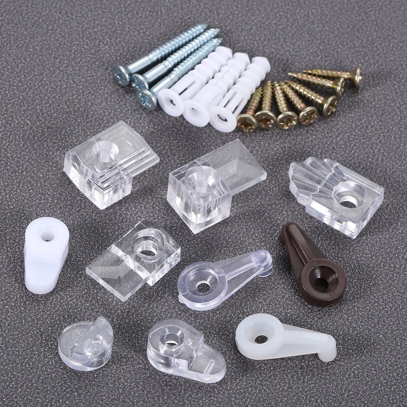 Furniture Hardware Connectors - Clips de retenue en plastique et