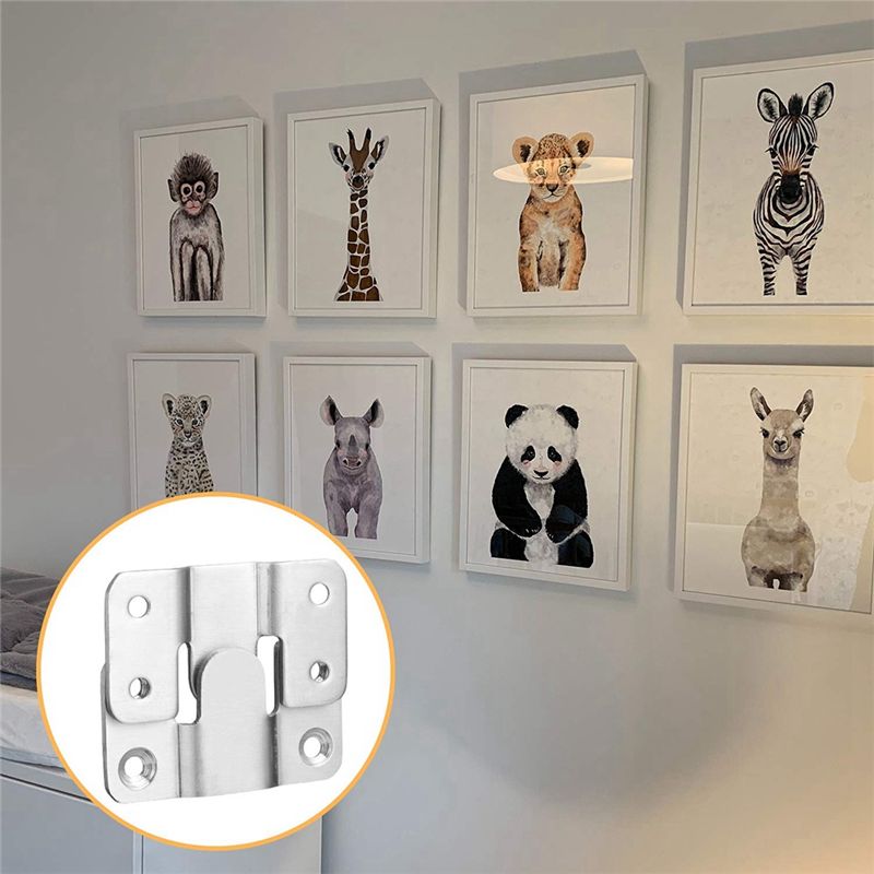 Furniture Hardware Photos - Support mural encastré ABNQ, crochets pour