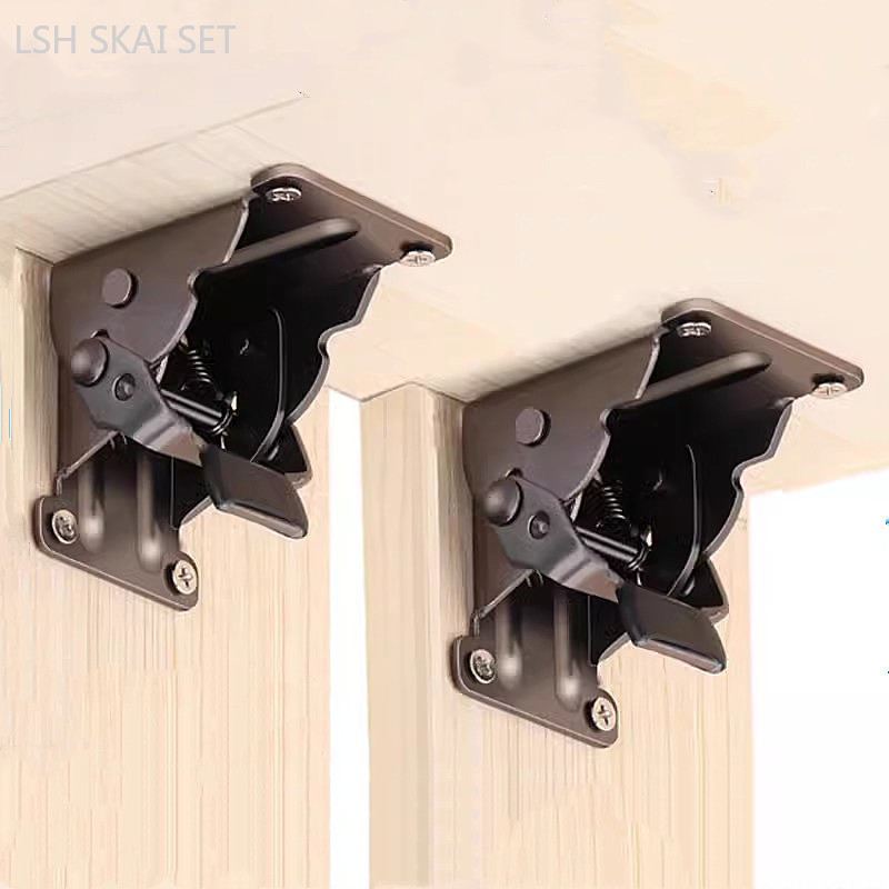 Furniture Hardware For Legs - Charnière pliante autobloquante en acier inoxydable,
