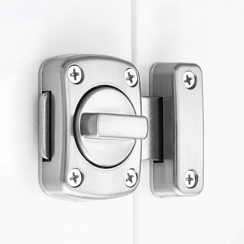 Barrel Bolt Slide - Loquet de sécurité domestique, boulon rotatif,