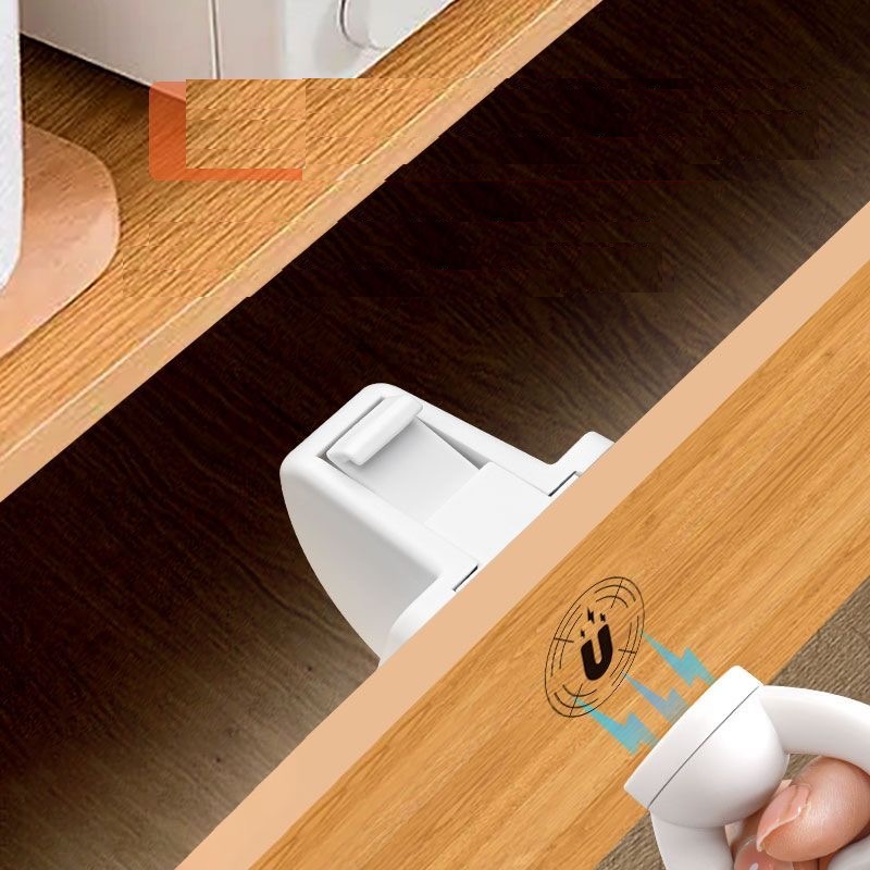 Furniture Joinery Hardware - Verrou magnétique invisible pour armoire, sécurité