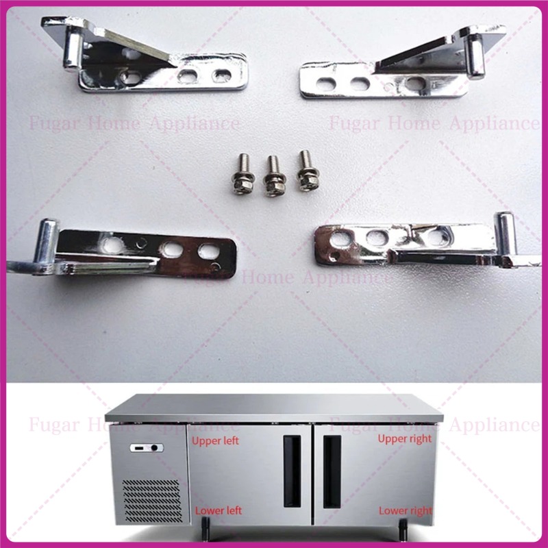 Furniture Hardware Fitting - Charnière de réfrigérateur 35mm, empattement, accessoires