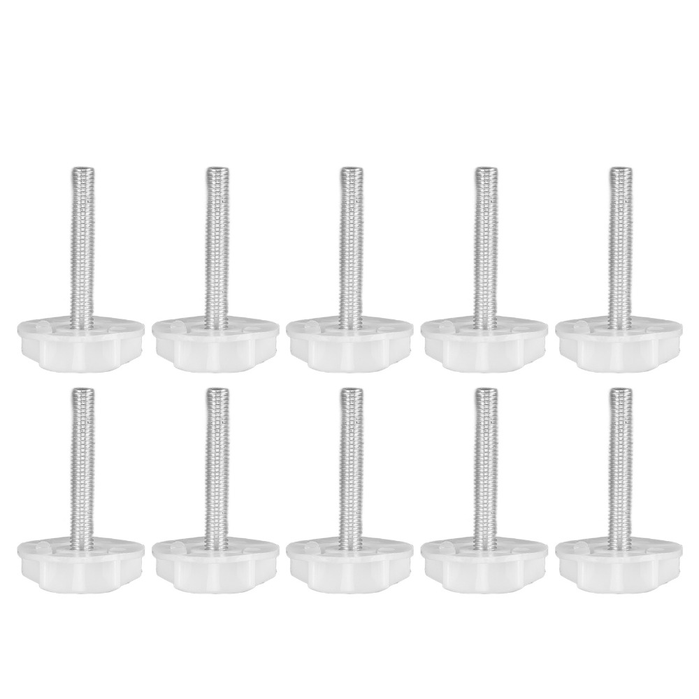 Furniture Leveling Hardware - 10 pièces de pieds de réglage