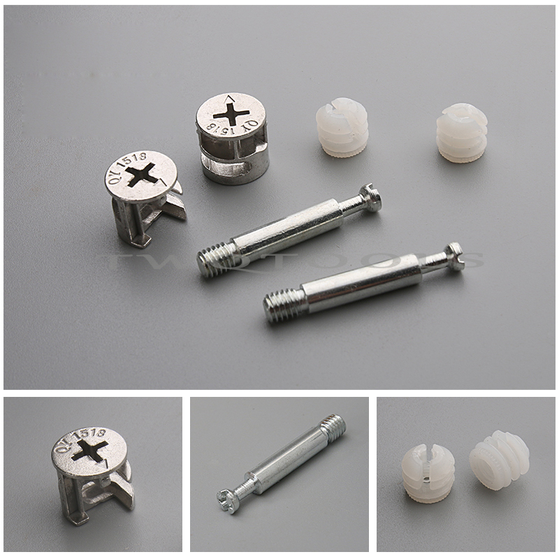Lot de 20 connecteurs à écrou  - Furniture Joinery Hardware avis et prix