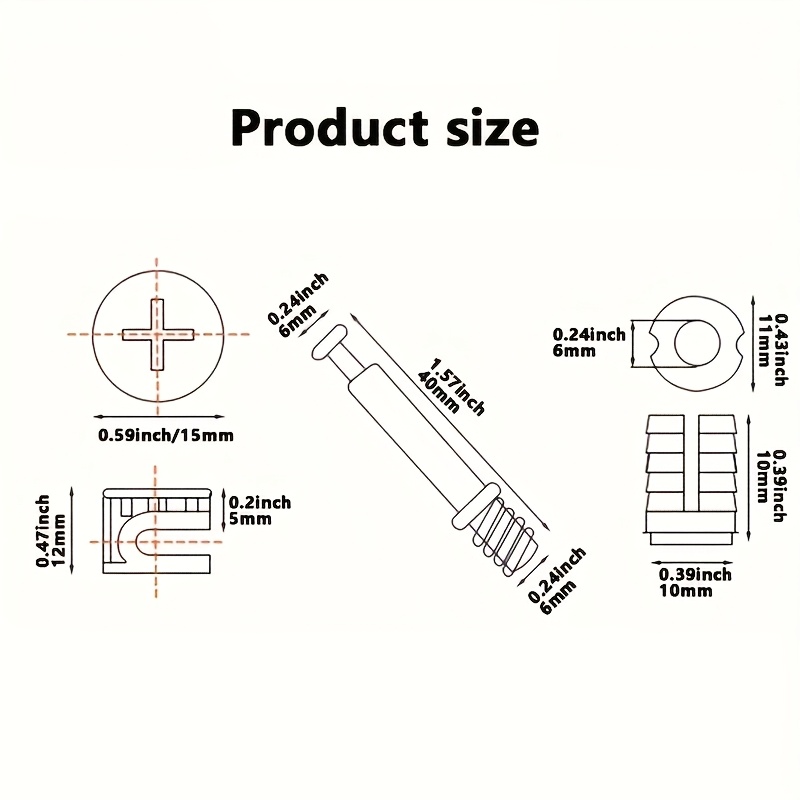 Connecteurs de meubles de qual - Furniture Joinery Hardware avis et prix