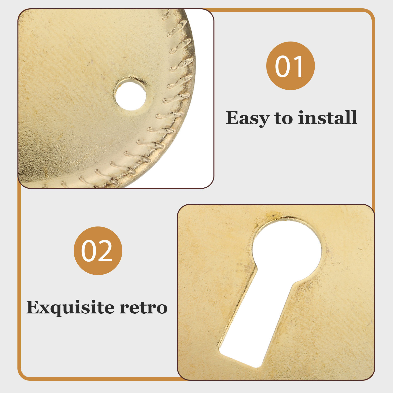 20 pièces de plaques de recouv - Furniture Hardware Parts avis et prix