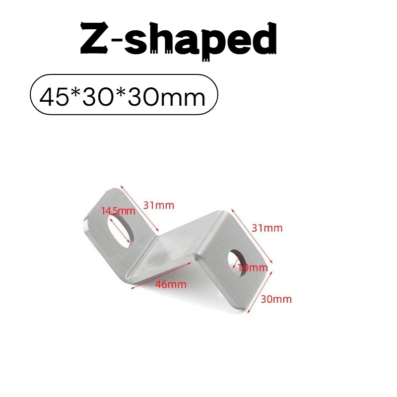 Support d'angle en forme de Z  - Furniture Hardware Connectors avis et prix