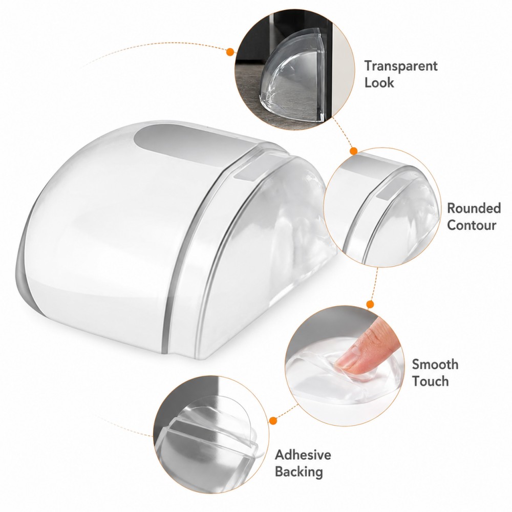 Butée de porte transparente en - Furniture Hardware Parts avis et prix