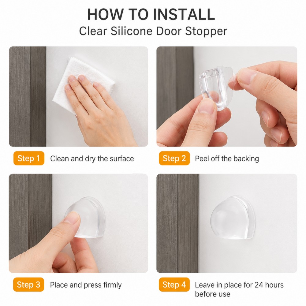 Butée de porte transparente en - Furniture Hardware Parts avis et prix