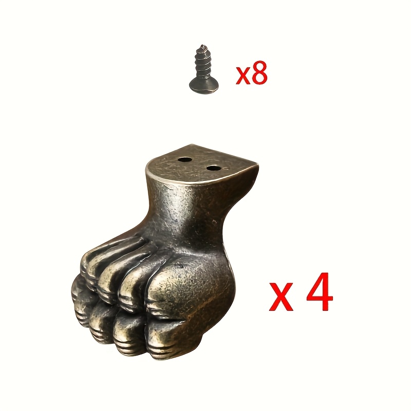 4 pièces Pieds décoratifs anti - Furniture Hardware For Legs avis et prix