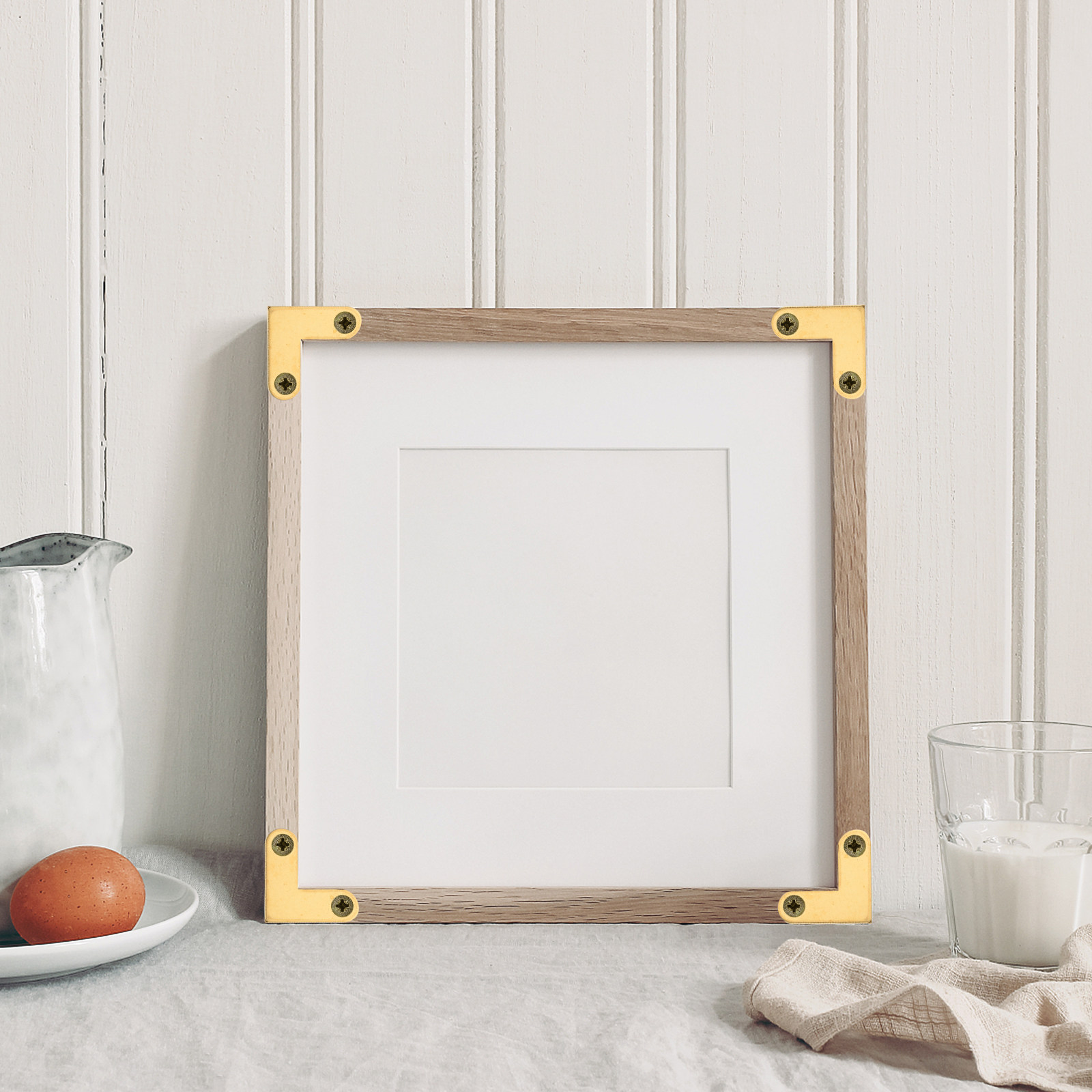 Lot de 6 équerres d'angle plat - Furniture Hardware Photos avis et prix