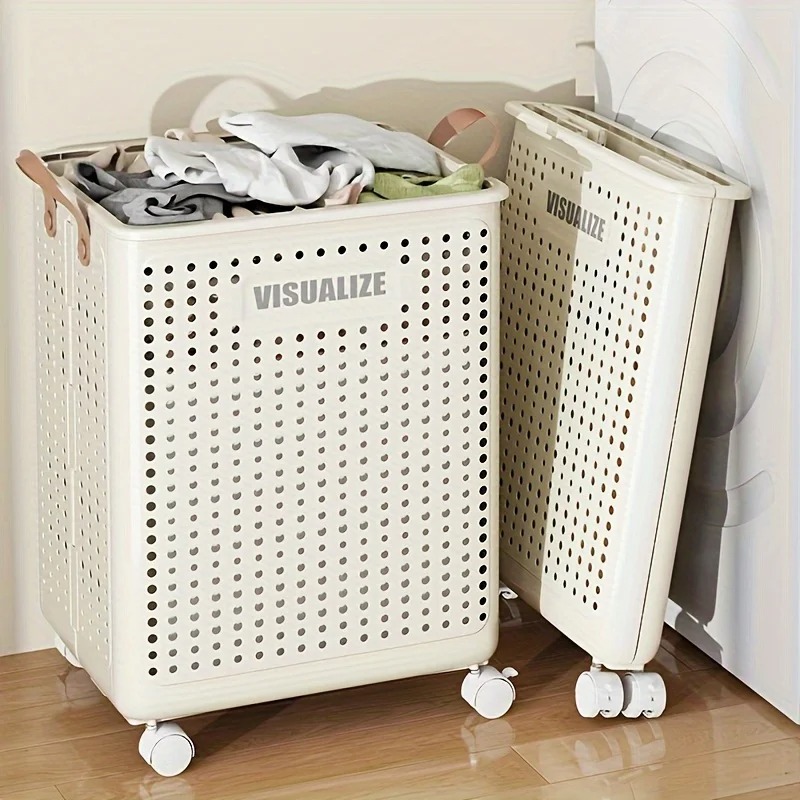 Panier à linge pliant à roulet - Furniture Hardware Parts avis et prix