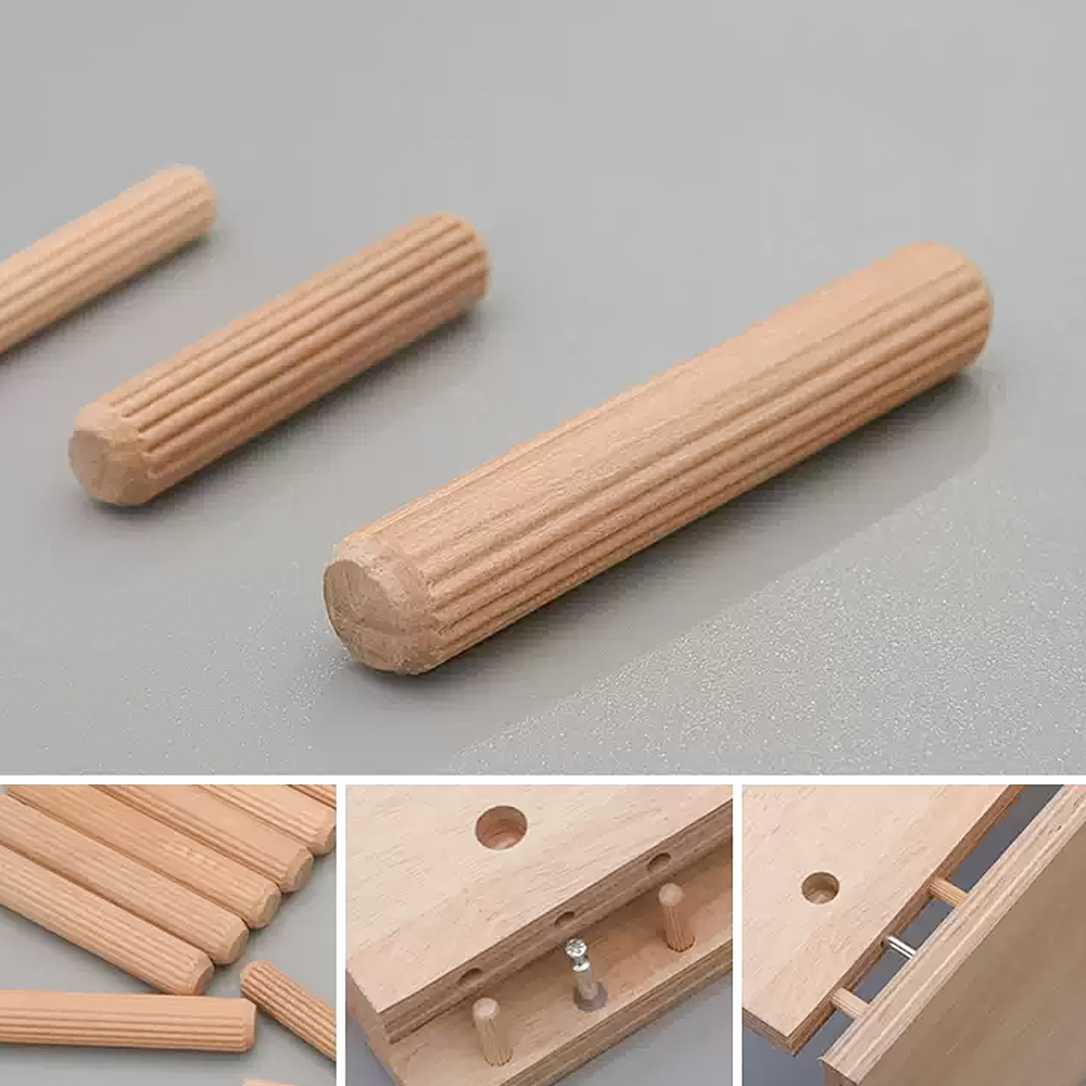 Chevilles en bois rainurées 6/ - Furniture Joinery Hardware avis et prix